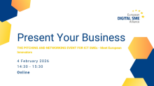 Present your business – event 4 February 2026